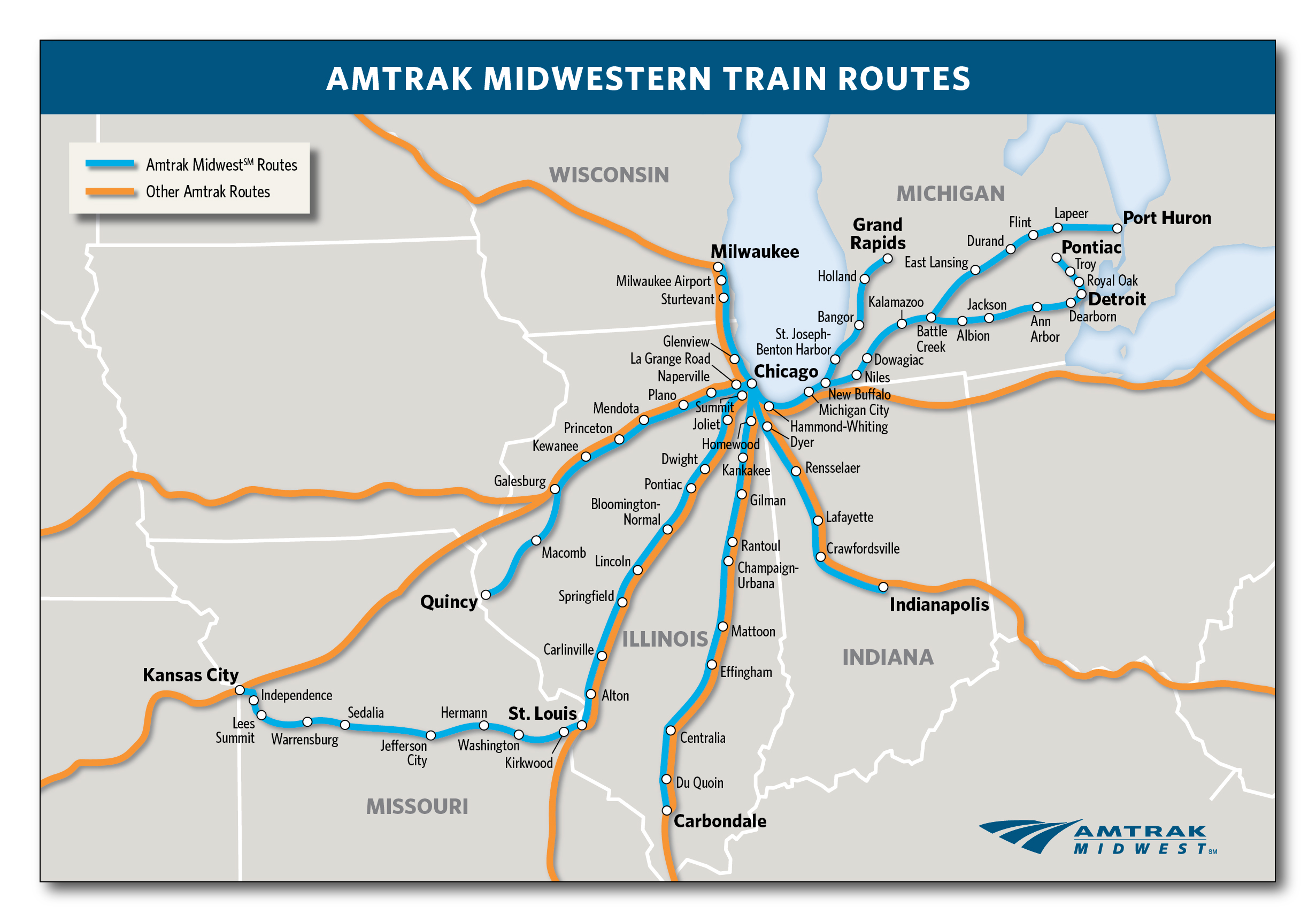 Amtrak Midwestsm Services Improved For Fall Travel Amtrak Media