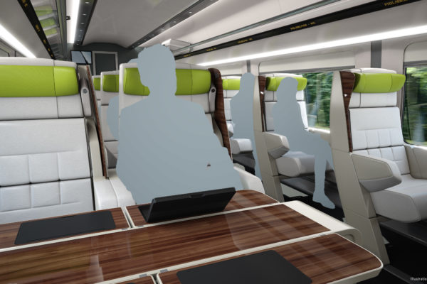 Next-Gen First Class interior