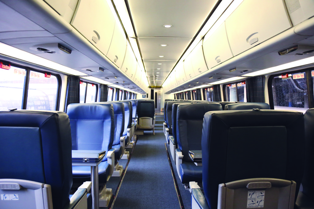 Amtrak Cascades Seating Chart