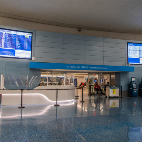 New York Penn Station Refreshed Ticketed Waiting Area - Amtrak Media