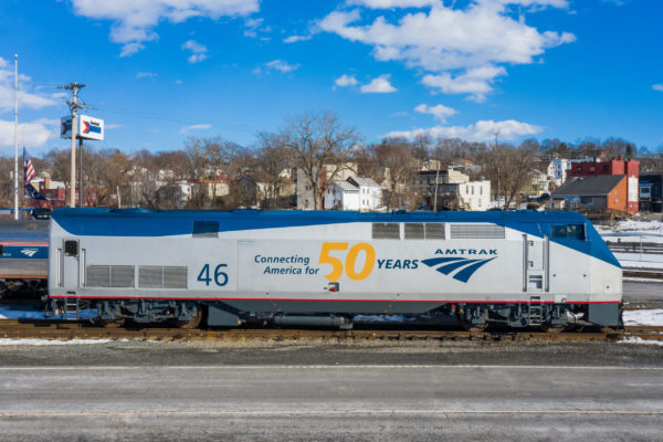 Amtrak 46 - 50th Anniversary - February 6, 2021 - Albany-Rensselaer, NY
