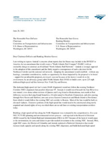 thumbnail of Amtrak – NAR Letter to the Hill 6.28.21