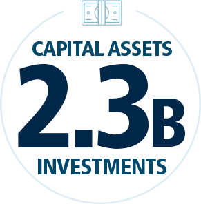 Capital Assets Investments: 1.9B