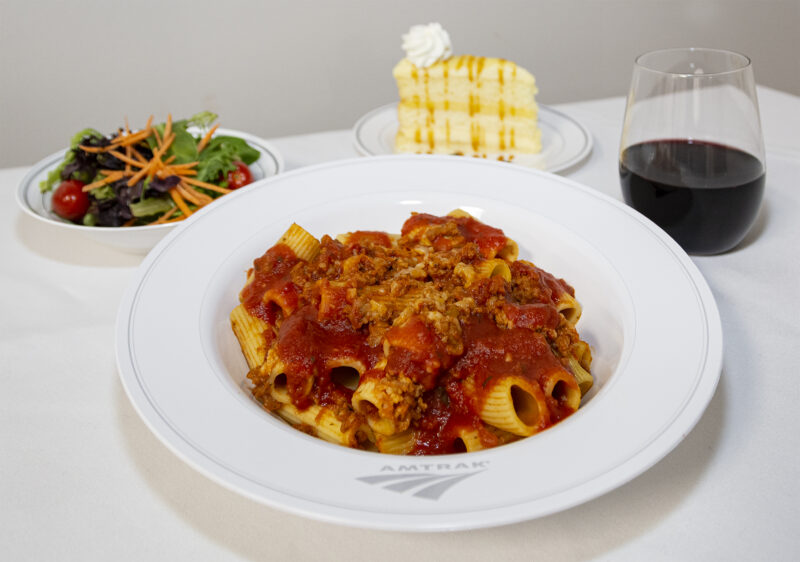 Pasta Meal is part of the Traditional Dining menu