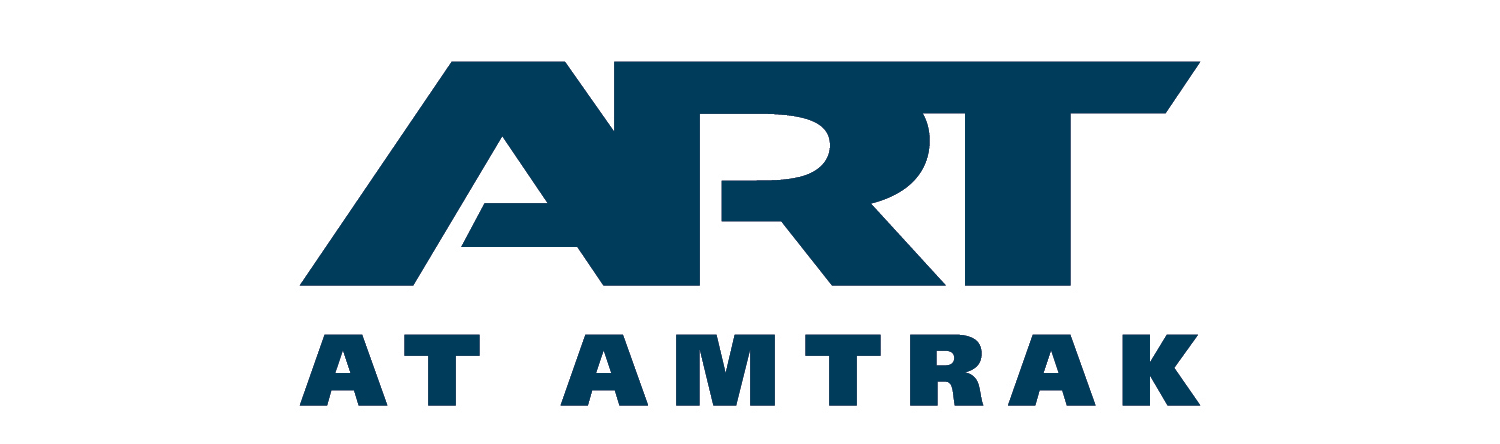 Art at Amtrak logo - Amtrak Media