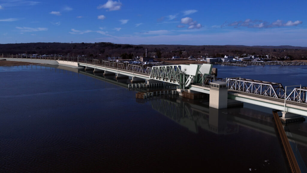 Rendering of the new Connecticut River Bridge
