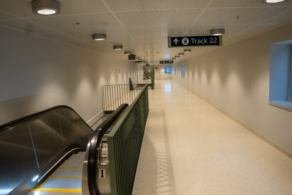 Washington Union Station 
Platform/Track 22 opening