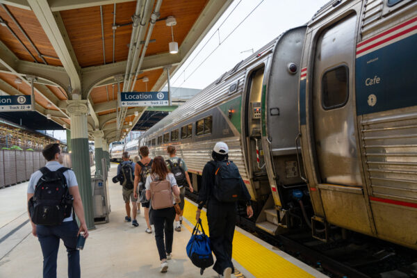 Washington Union Station 
Platform/Track 22 opening