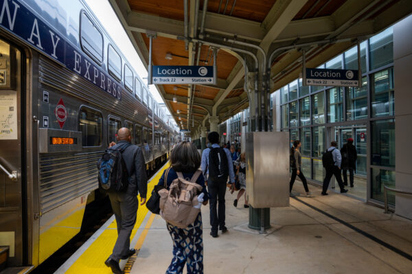 Washington Union Station 
Platform/Track 22 opening