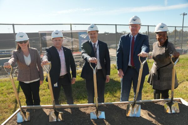 L to R: Laura Mason (Amtrak), Jim Mathews (RPA), Roger Harris (Amtrak), DJ Stadtler (VPRA), Jawauna Greene (MDOT)
