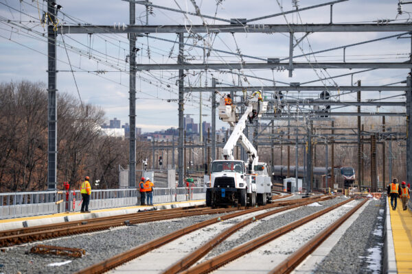Site visit of the Portal North Bridge cutover on Saturday, February 21, 2026