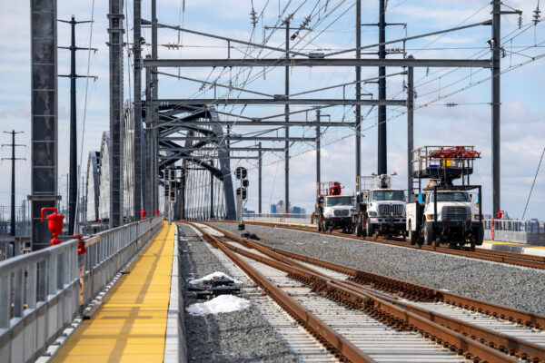 Site visit of the Portal North Bridge cutover on Saturday, February 21, 2026