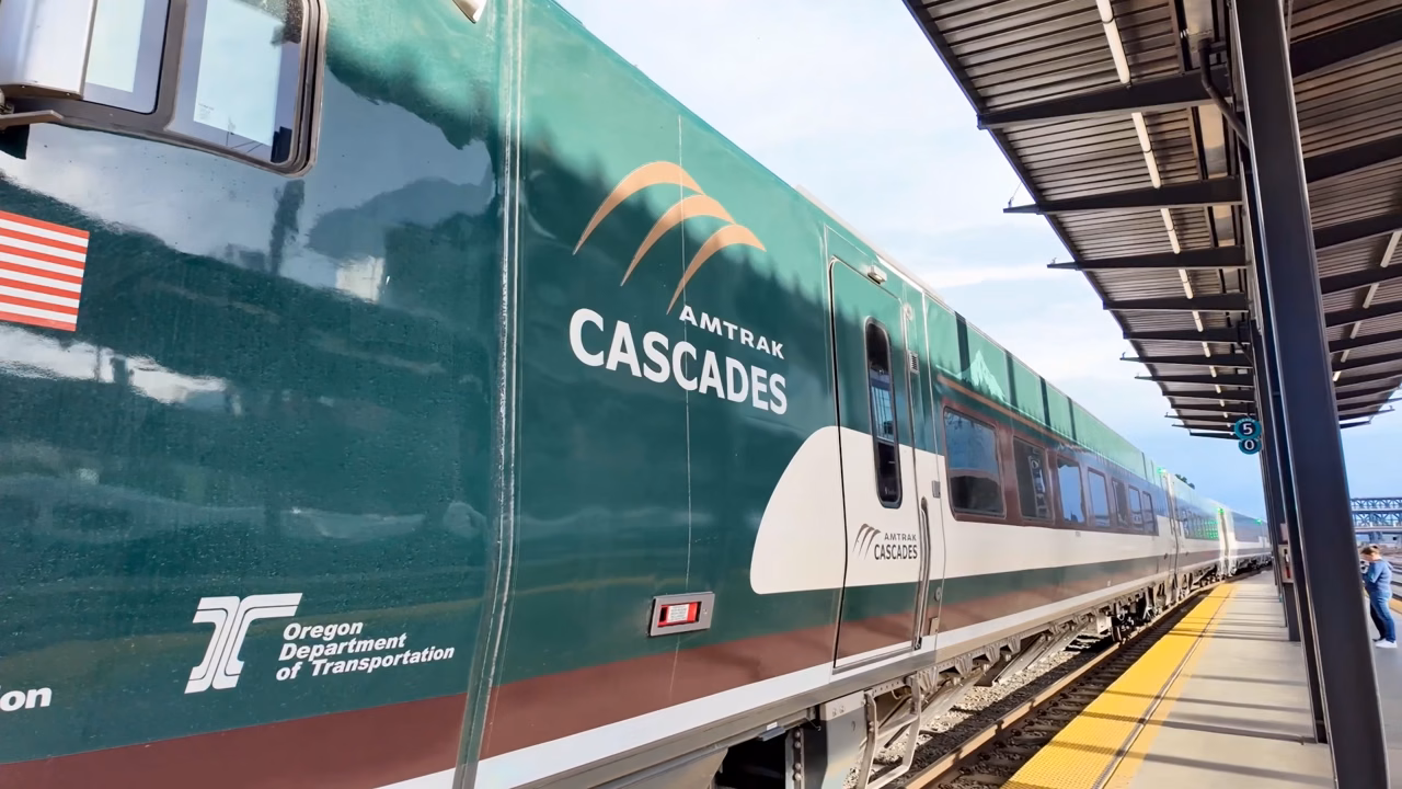 Seattle Station First Arrival | Exterior Pass-By