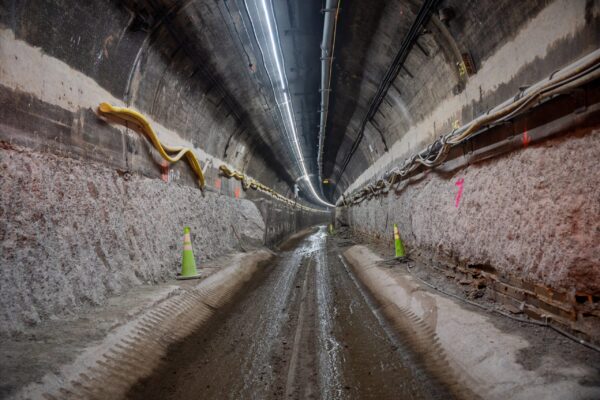 ERT Line 2 After Bench Wall Demolition
