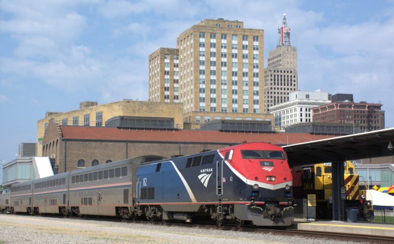 Amtrak "Borealis" Train at Union Depot in St. Paul