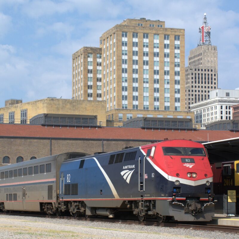 Amtrak "Borealis" Train at Union Depot in St. Paul