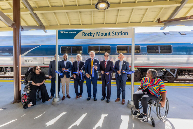 Amtrak Celebrates Completion of Accessibility Improvements at Hamlet and Rocky Mount Stations