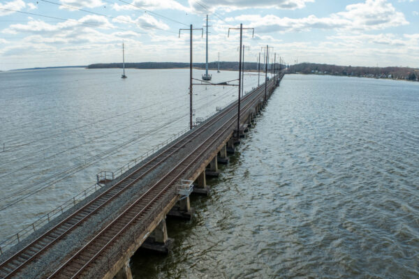 The current Bush River Bridge is over 100 years old.