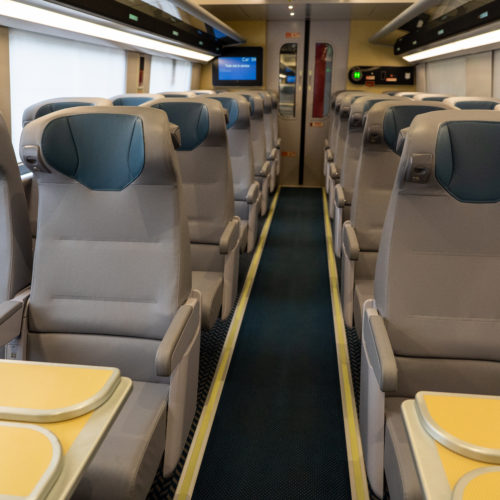 New Acela Fleet Interiors Amtrak Media