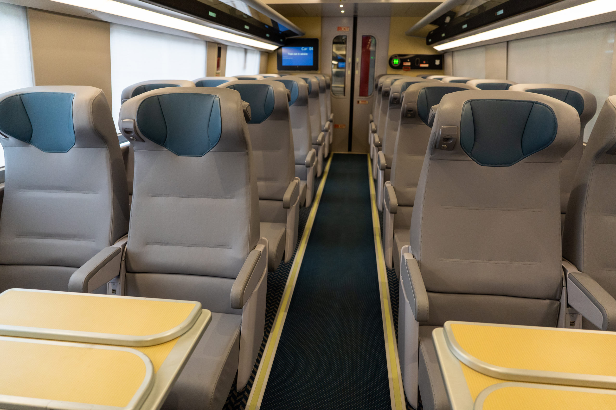 New Acela Fleet Interiors Amtrak Media