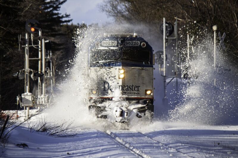 Image for the Tweet beginning: Winter in New England just
